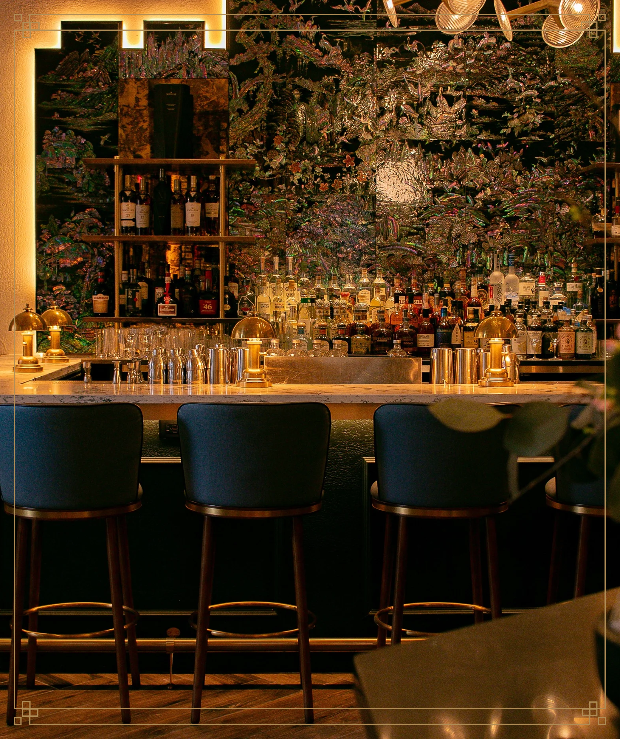 The bar
